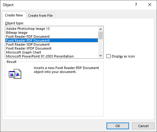 Chèn file PDF vào bảng tính Excel - 4