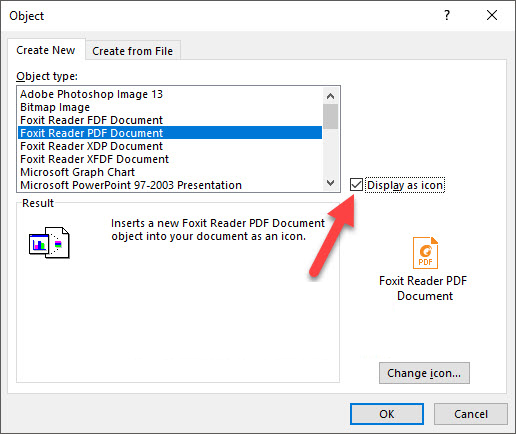 Chèn file PDF vào bảng tính Excel - 8