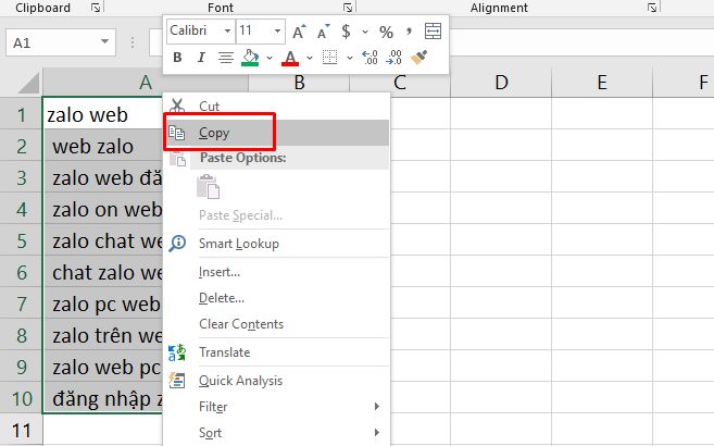 Cách chuyển cột thành dòng - dòng thành cột trong Excel - 10